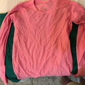 lululemon athletica Pink Long Sleeve Top
